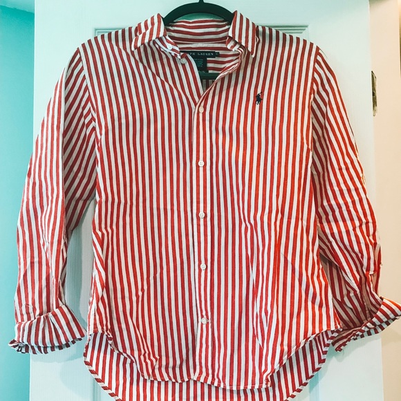 red ralph lauren button down